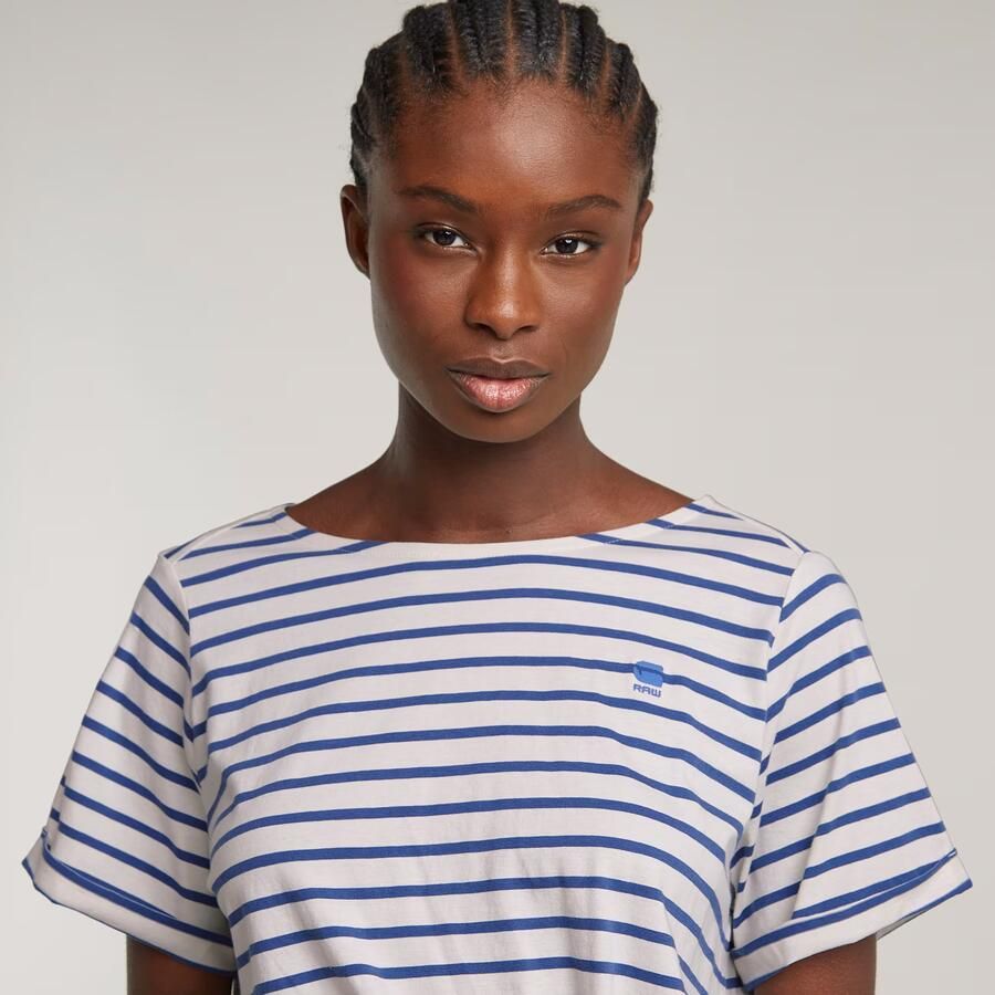 G-Star RAW Striped Knot Top Meerkleurig Dames - Foto 4