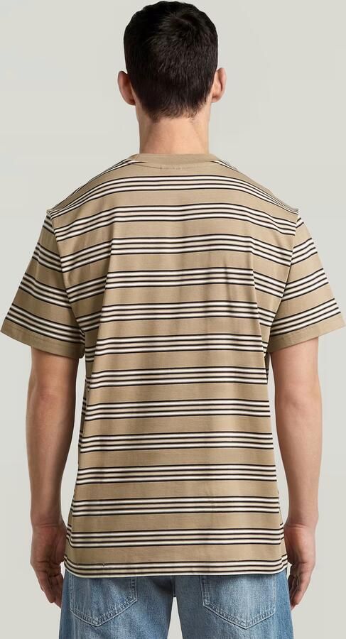G-Star RAW Striped Regular T-Shirt Meerkleurig Heren - Foto 5