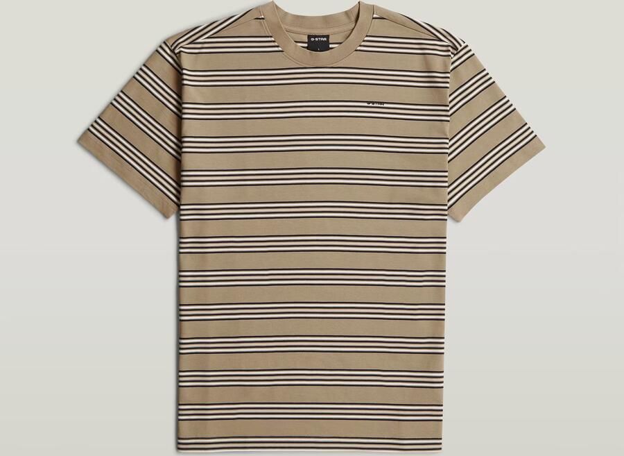 G-Star RAW Striped Regular T-Shirt Meerkleurig Heren - Foto 4