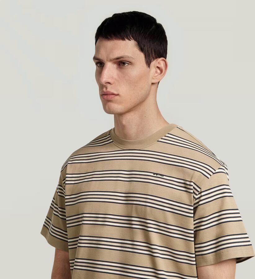G-Star RAW Striped Regular T-Shirt Meerkleurig Heren - Foto 3