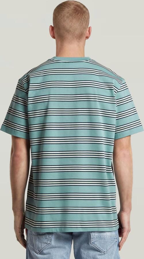 G-Star RAW Striped Regular T-Shirt Meerkleurig Heren - Foto 5