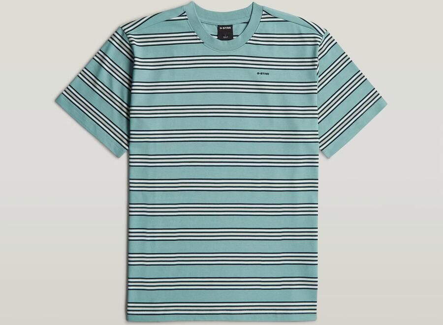 G-Star RAW Striped Regular T-Shirt Meerkleurig Heren - Foto 4