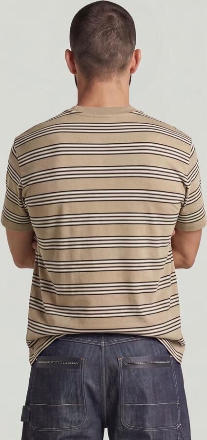 G-Star RAW Striped Regular T-Shirt Meerkleurig Heren - Foto 6