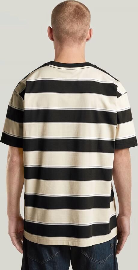 G-Star RAW Striped Relaxed T-Shirt Meerkleurig Heren - Foto 6