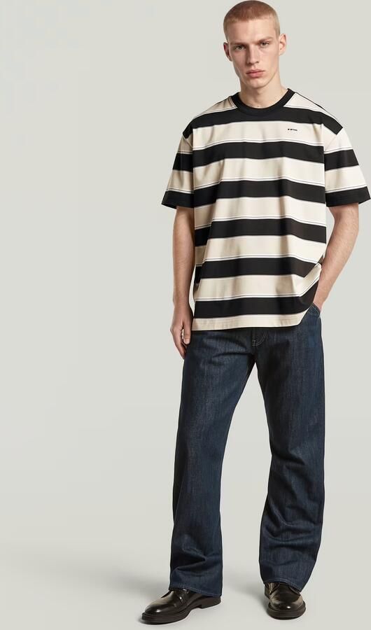 G-Star RAW Striped Relaxed T-Shirt Meerkleurig Heren - Foto 5