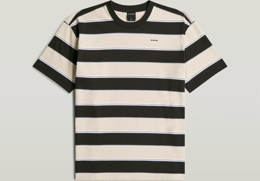G-Star RAW Striped Relaxed T-Shirt Meerkleurig Heren - Foto 4