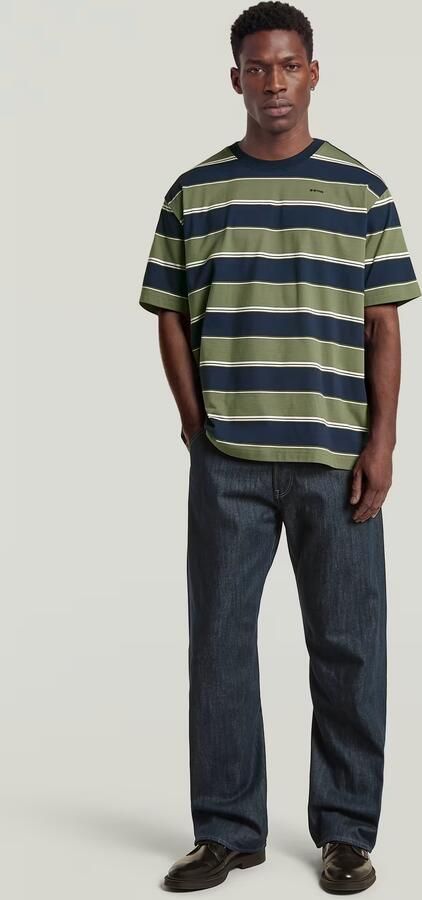 G-Star RAW Striped Relaxed T-Shirt Meerkleurig Heren - Foto 5