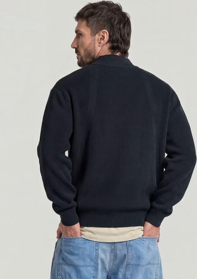 G-STAR RAW Heren Truien & Vesten Structure Half Zip Knit Donkerblauw - Foto 12