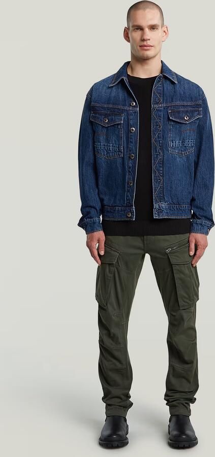 G-Star Raw Trui D26781 C868 STRUCTURE R KNIT-6484 DK BLACK - Foto 5