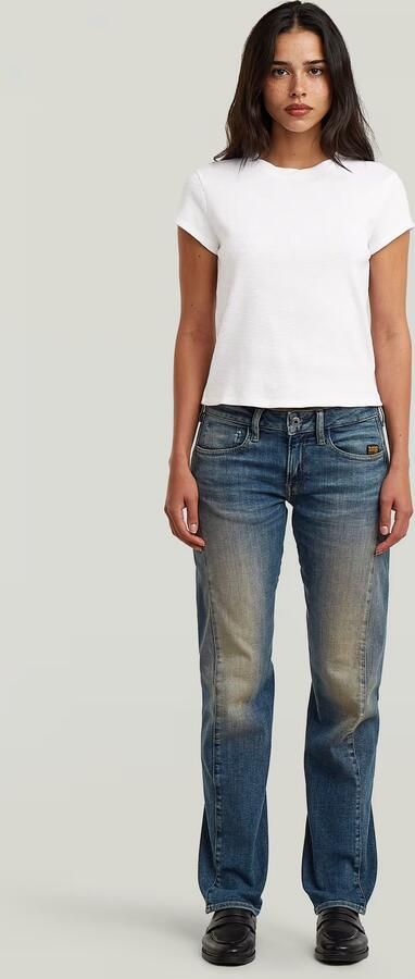 G-Star RAW Structured Baby T-Shirt Wit Dames - Foto 6