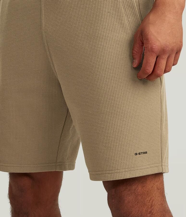 G-Star Raw straight fit short met structuurpatroon - Foto 3