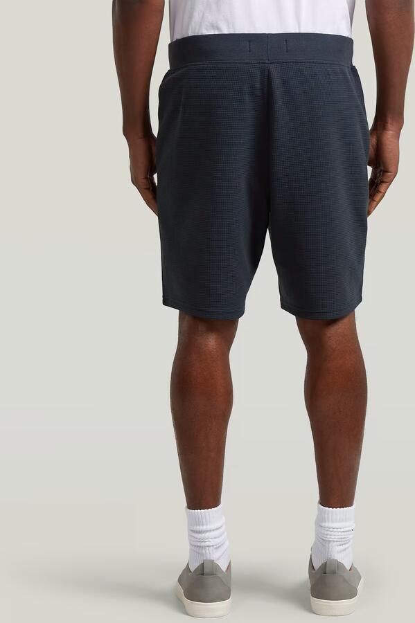 G-Star RAW Structured Jersey Short Donkerblauw Heren - Foto 9