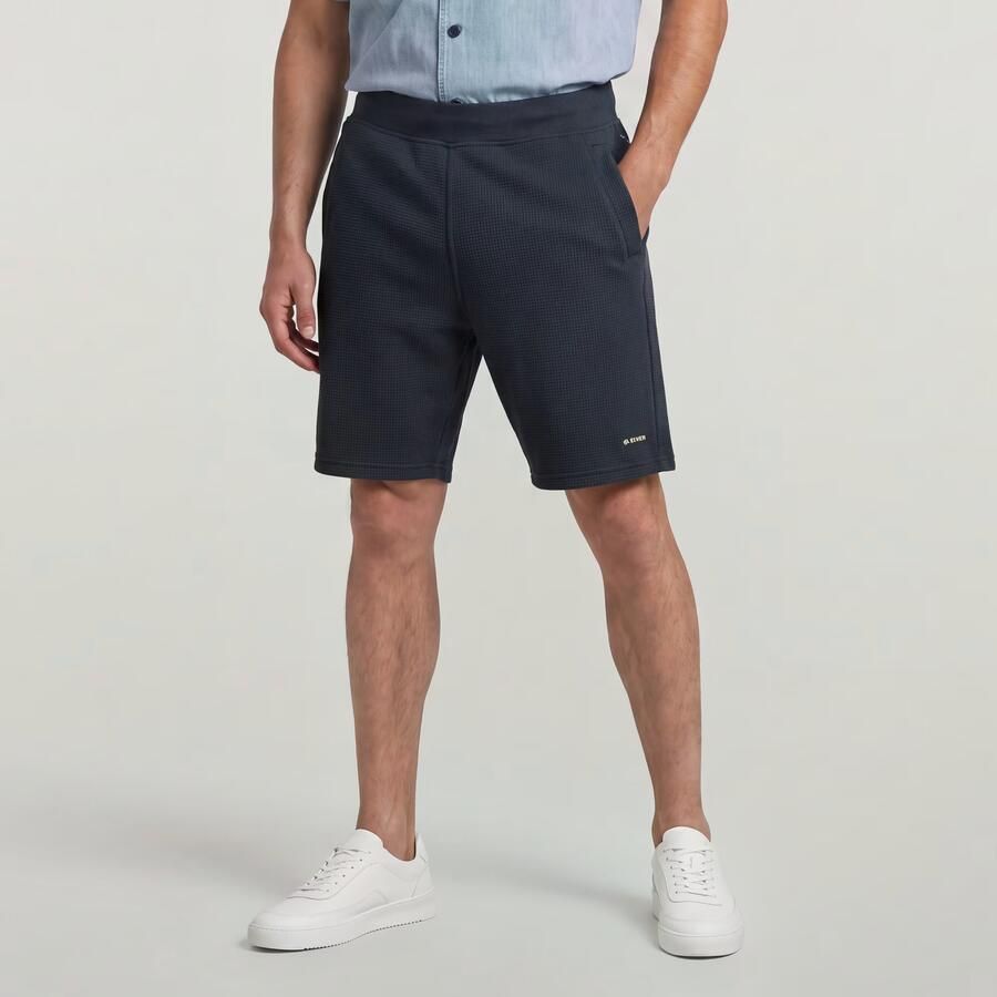 G-Star RAW Structured Jersey Short Donkerblauw Heren - Foto 7