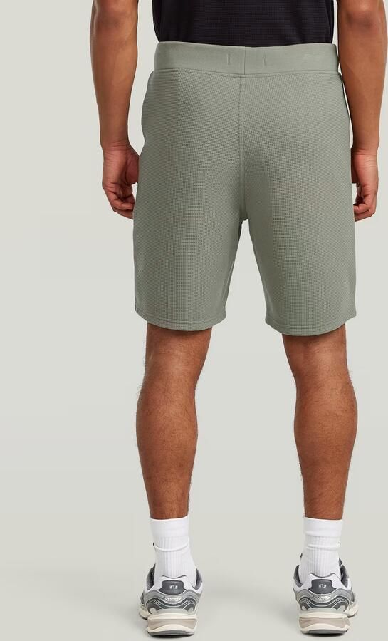 G-Star RAW Structured Jersey Short Groen Heren - Foto 5