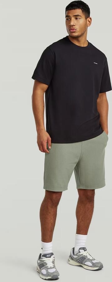 G-Star RAW Structured Jersey Short Groen Heren - Foto 6