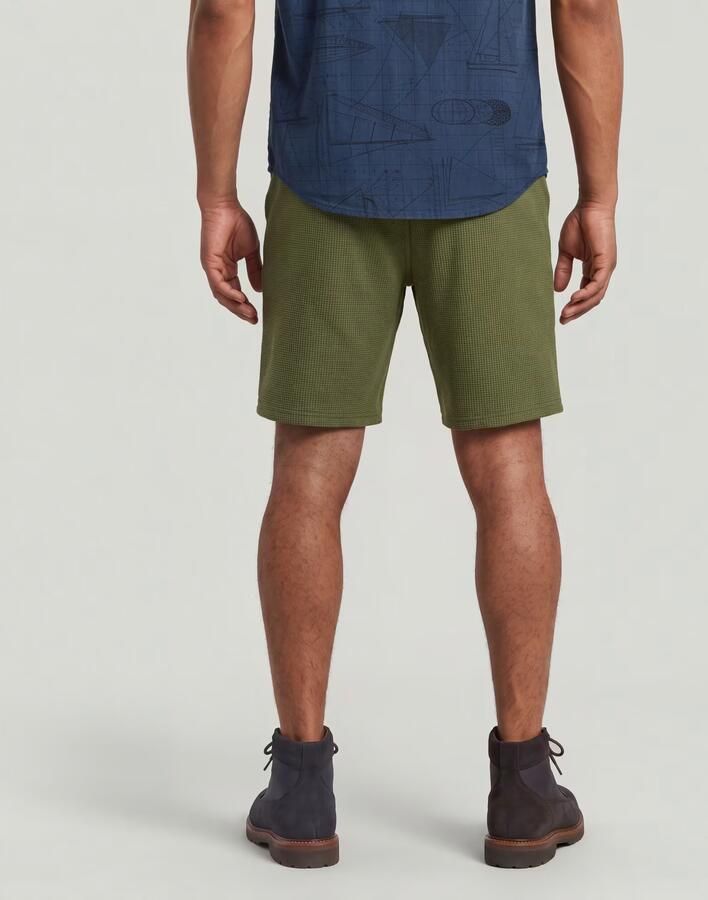G-STAR RAW Heren Broeken Structured Jersey Short Olijf - Foto 5