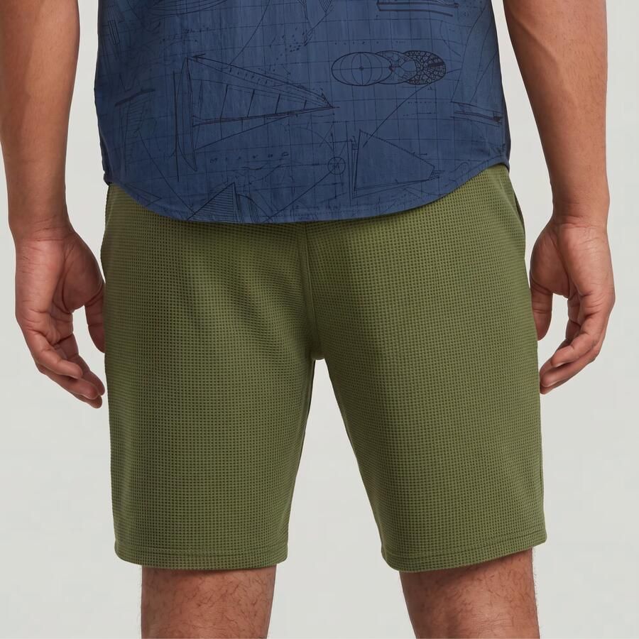 G-STAR RAW Heren Broeken Structured Jersey Short Olijf - Foto 4