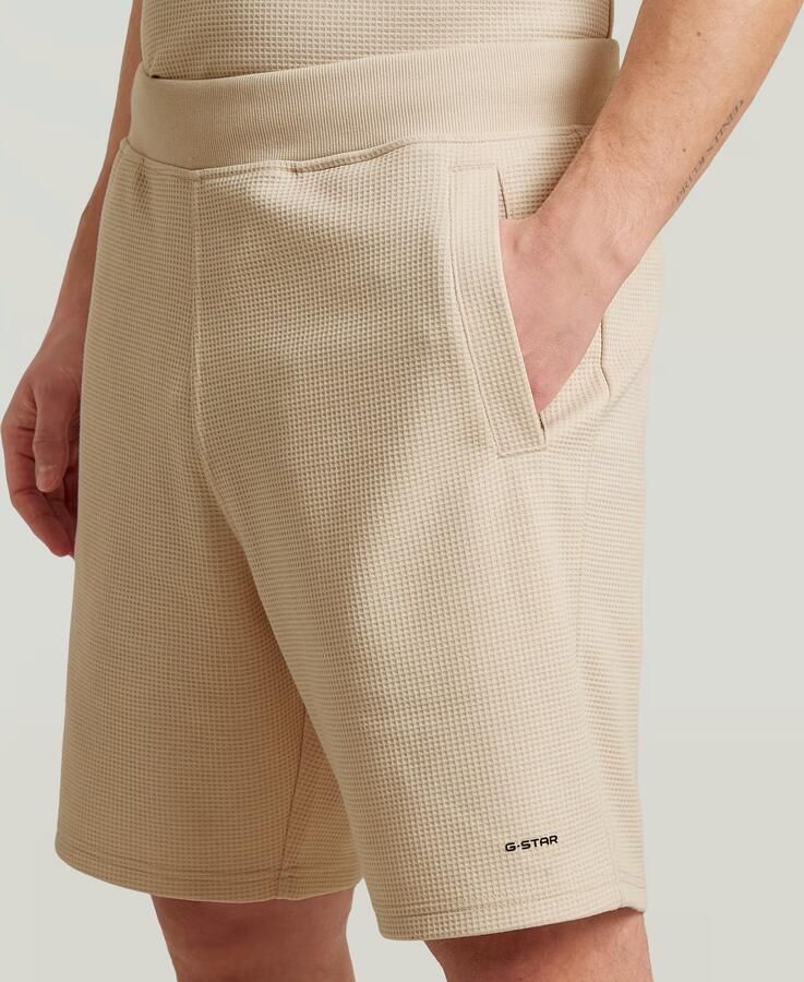 G-Star Raw straight fit short met structuurpatroon