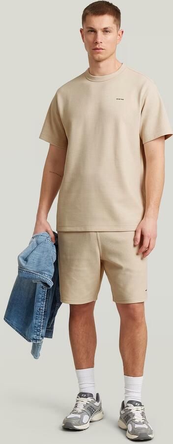 G-Star Raw straight fit short met structuurpatroon - Foto 9