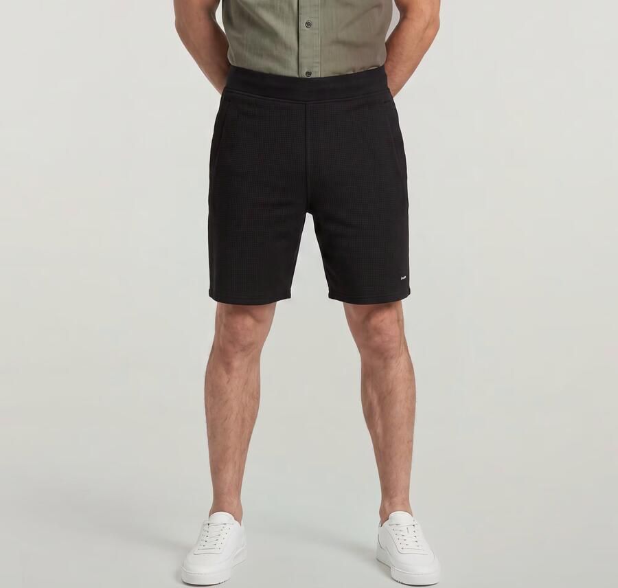 G-Star Raw straight fit short met structuurpatroon - Foto 6