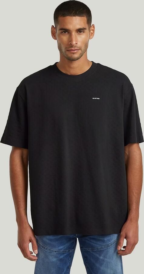 G-Star RAW Structured Relaxed Base T-Shirt Zwart Heren - Foto 4