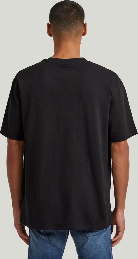 G-Star RAW Structured Relaxed Base T-Shirt Zwart Heren - Foto 7