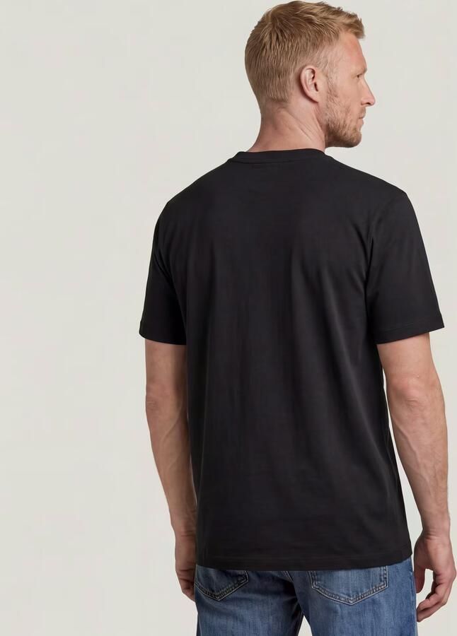 G-Star RAW Structured Relaxed Base T-Shirt Zwart Heren - Foto 7