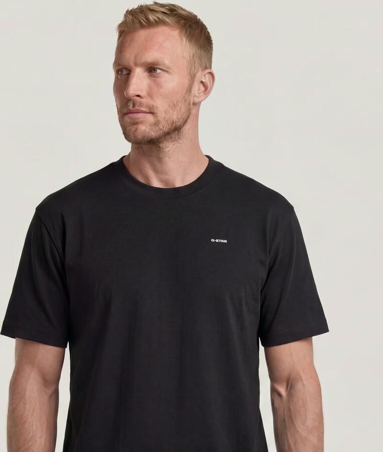 G-Star RAW Structured Relaxed Base T-Shirt Zwart Heren - Foto 6