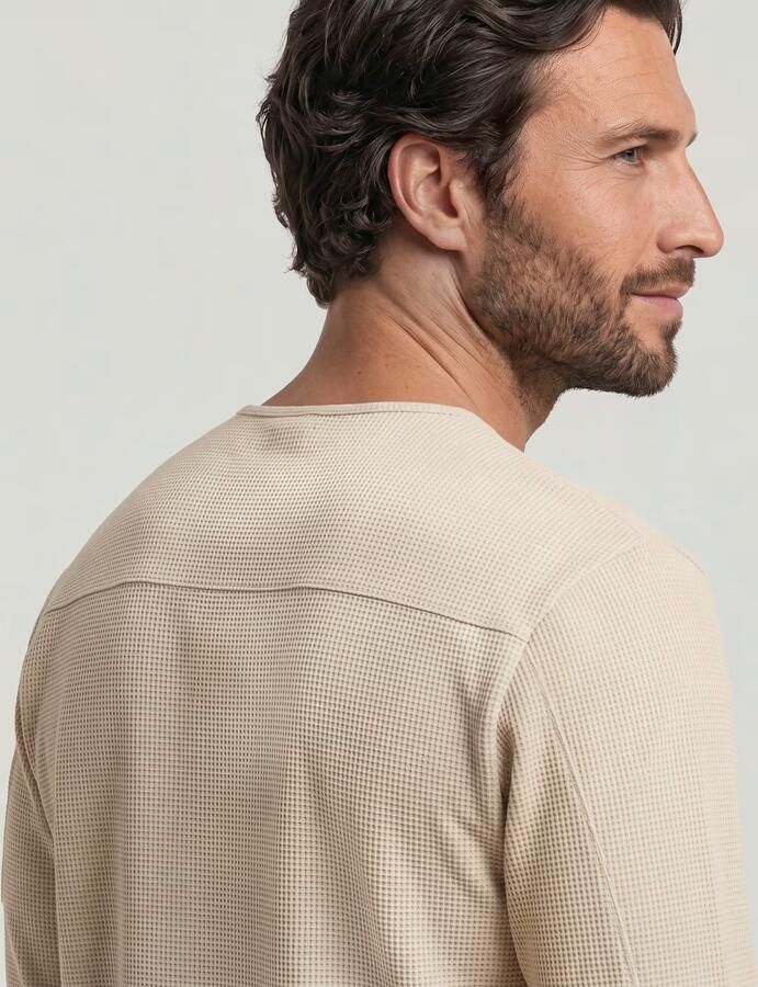 G-Star RAW Structured Tweeter Grandad T-Shirt Wit Heren - Foto 3