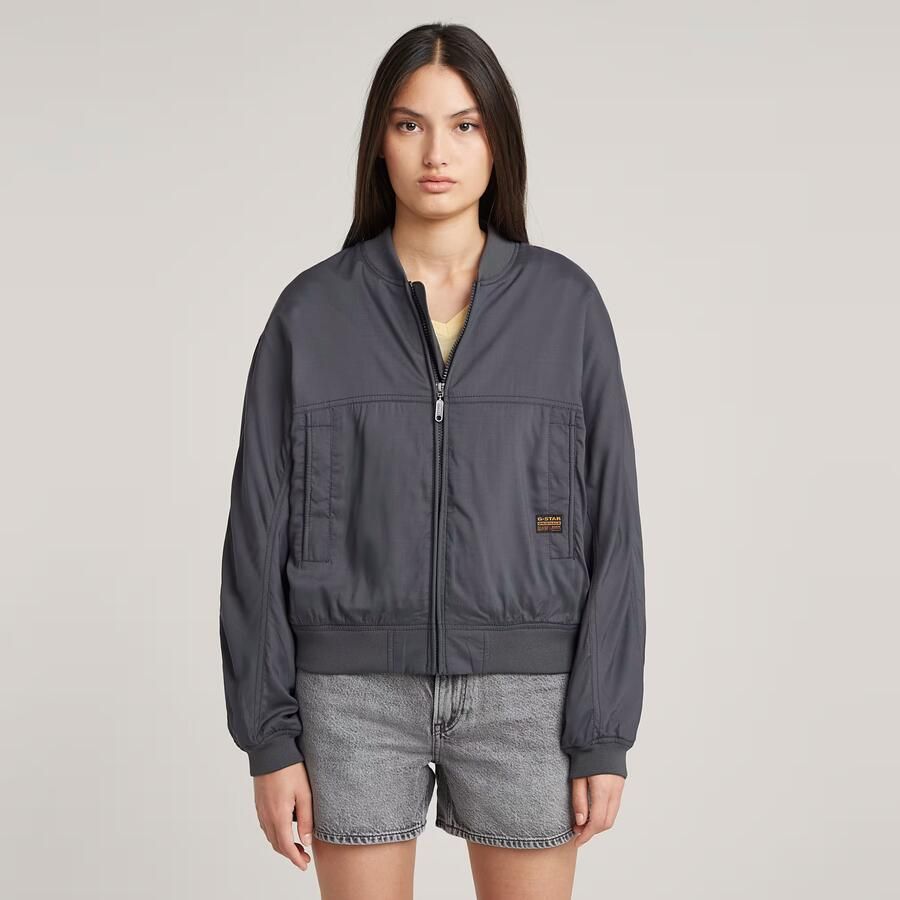 G-Star RAW Summer Bomberjack Grijs Dames - Foto 7