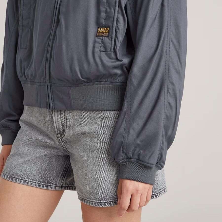 G-Star RAW Summer Bomberjack Grijs Dames - Foto 3