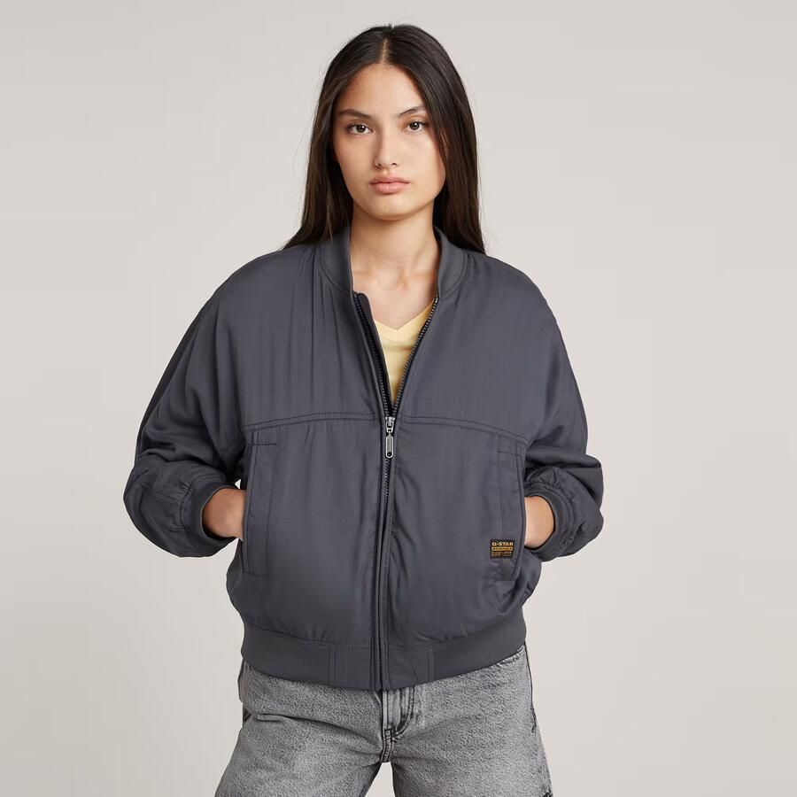 G-Star RAW Summer Bomberjack Grijs Dames - Foto 4