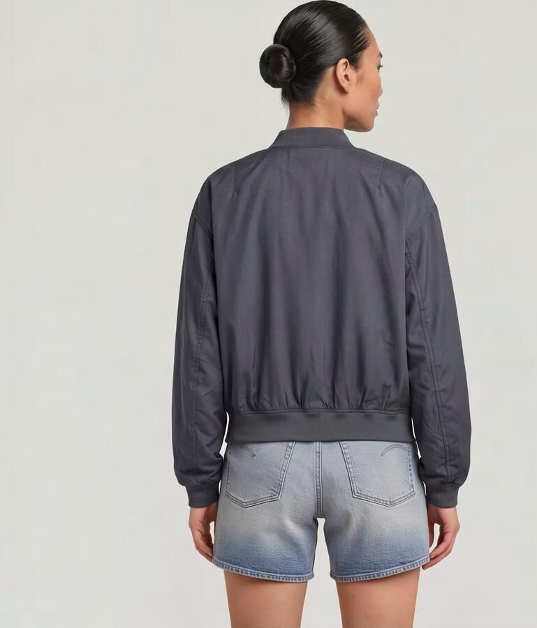G-Star RAW Summer Bomberjack Grijs Dames - Foto 5