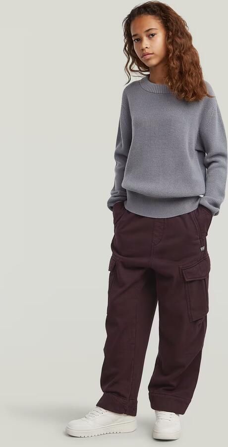 G-Star RAW Summer cargo joggingbroek voor meisjes Bruin meisjes - Foto 7