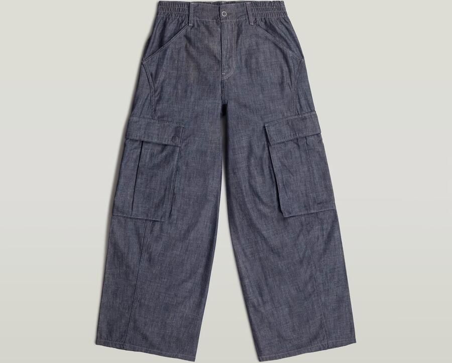 G-Star RAW Summer Cargobroek Donkerblauw Dames - Foto 3