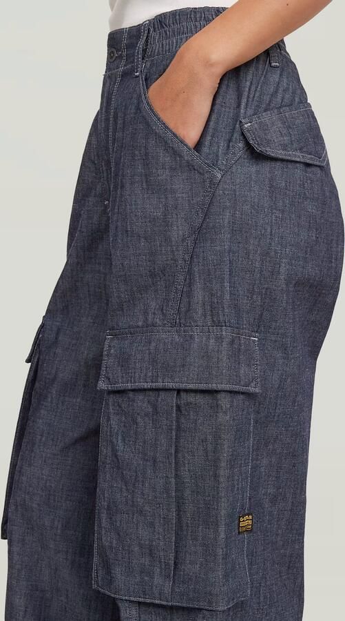 G-Star RAW Summer Cargobroek Donkerblauw Dames - Foto 5