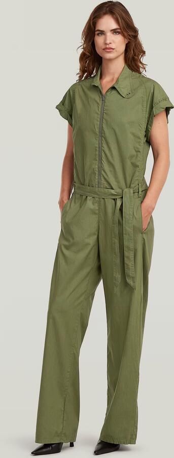 G-Star RAW Summer Jumpsuit Groen Dames