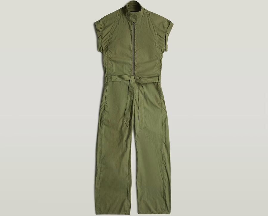 G-Star RAW Summer Jumpsuit Groen Dames - Foto 4