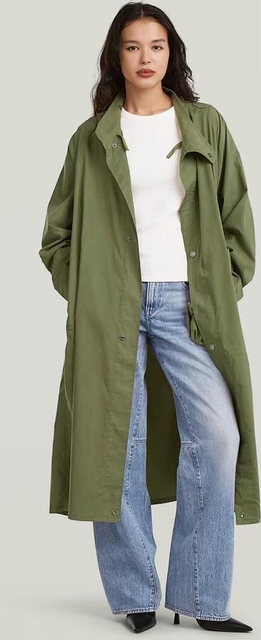 G-Star RAW Summer Parka Groen Dames