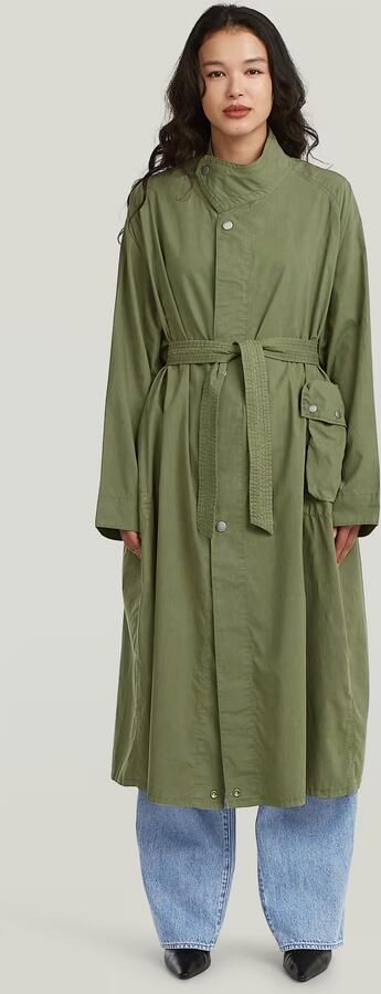 G-Star RAW Summer Parka Groen Dames - Foto 7