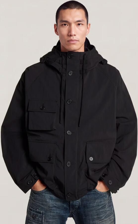 G-Star RAW Summer Parka Zwart Heren