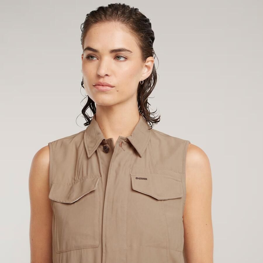 G-Star Raw Trainingspak D26009-D522 SUMMER PLAYSUITE-C626 LIGHT TOGGEE - Foto 4