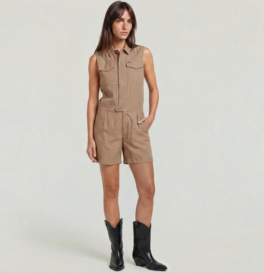 G-Star Raw Trainingspak D26009-D522 SUMMER PLAYSUITE-C626 LIGHT TOGGEE - Foto 3