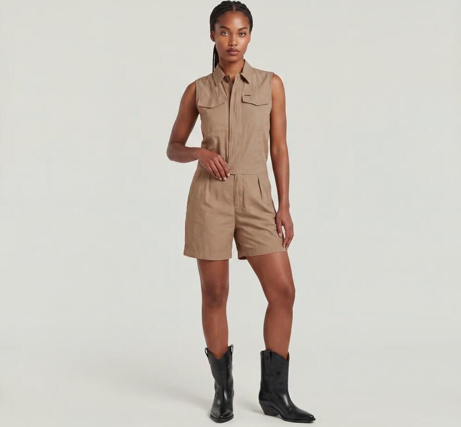 G-Star Raw Trainingspak D26009-D522 SUMMER PLAYSUITE-C626 LIGHT TOGGEE - Foto 5