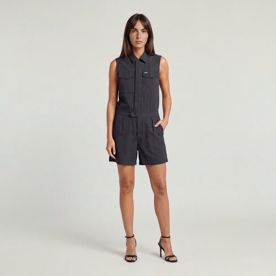 G-Star Raw Trainingspak D26009-D522 SUMMER PLAYSUITE-860 PETROL - Foto 4