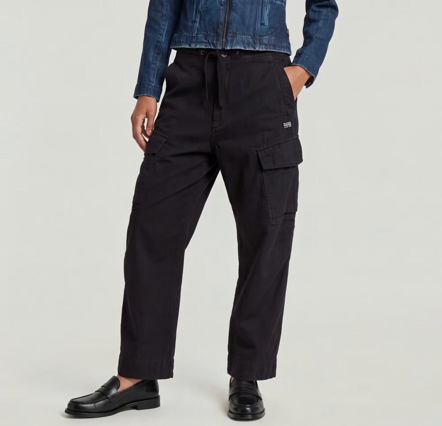 G-Star RAW Summer Snow Cargo Broek Zwart Dames - Foto 5