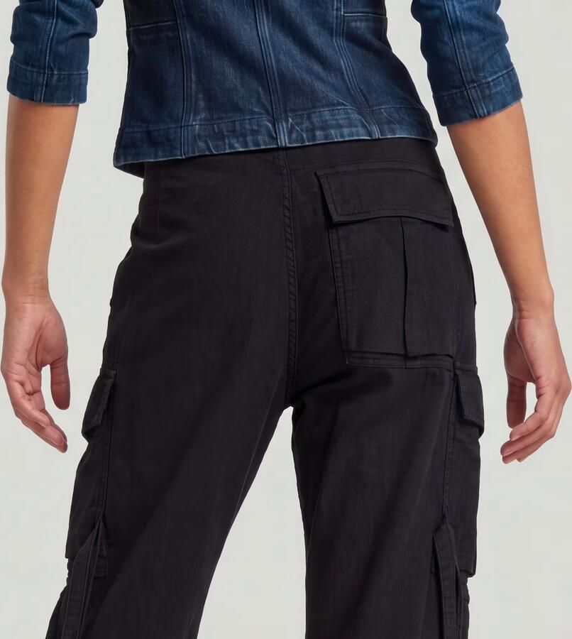G-Star RAW Summer Snow Cargo Broek Zwart Dames - Foto 6