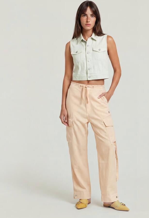 G-Star RAW Summer Snow Cargobroek Roze Dames - Foto 6