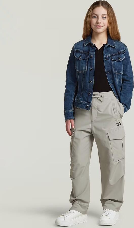 G-Star RAW Summer Snow Cargobroek voor meisjes Grijs meisjes - Foto 5