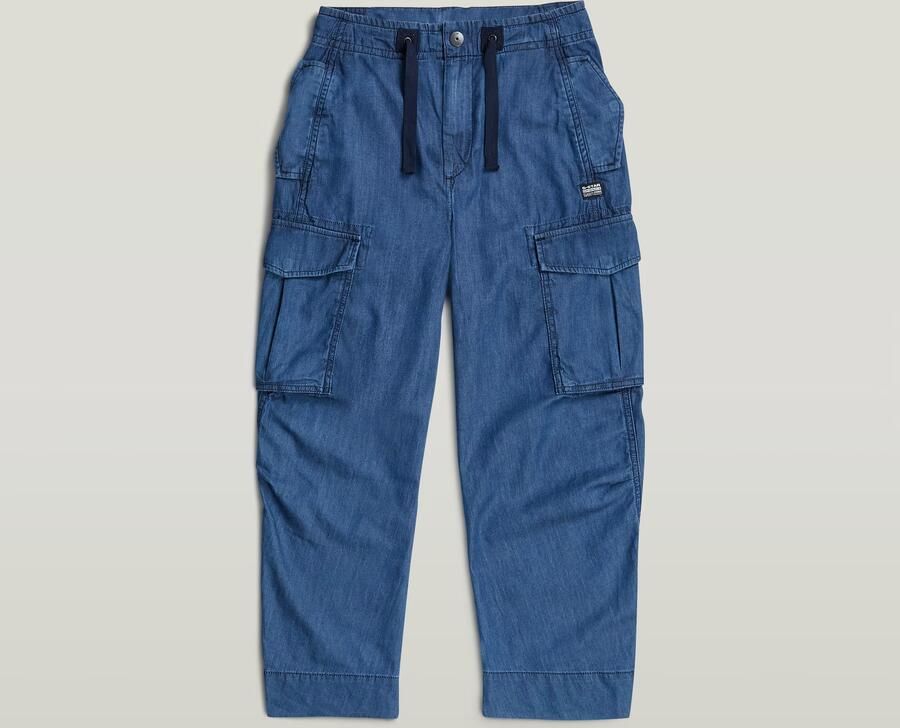 G-Star RAW Summer Snow Cargobroek voor meisjes Midden blauw meisjes - Foto 3